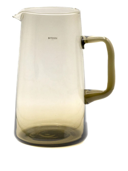  Bitossi Home Smoked Glass Pitcher (11cm) - Green 