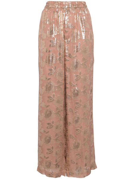  Biyan Floral Palazzo Pants - Pink 