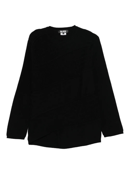  Black Comme Des Garçons Crew-neck Sweater 