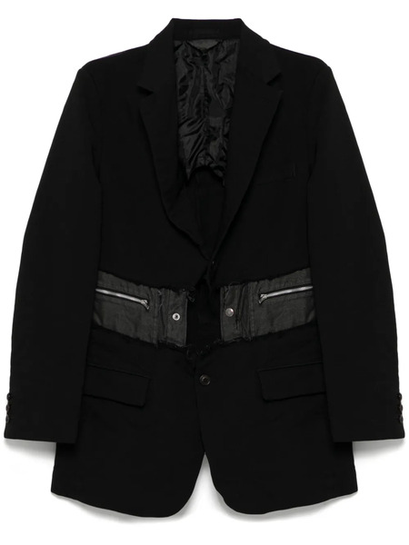  Black Comme Des Garçons Single-breasted Blazer 