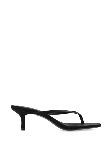  Black Suede Studio Tash Thong-strap Sandals 