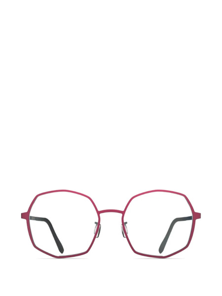  Blackfin Geometric Frame Glasses - Red 