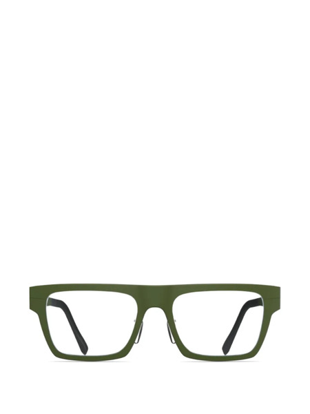  Blackfin Knightsbridge Rectangle-frame Glasses - Green 