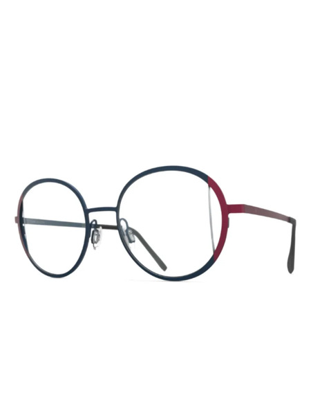  Blackfin Milos Round-frame Glasses - Blue 
