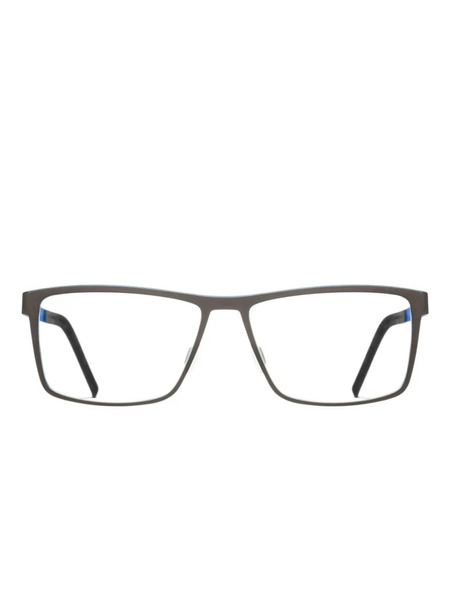  Blackfin Rectangle-frame Glasses - Grey 