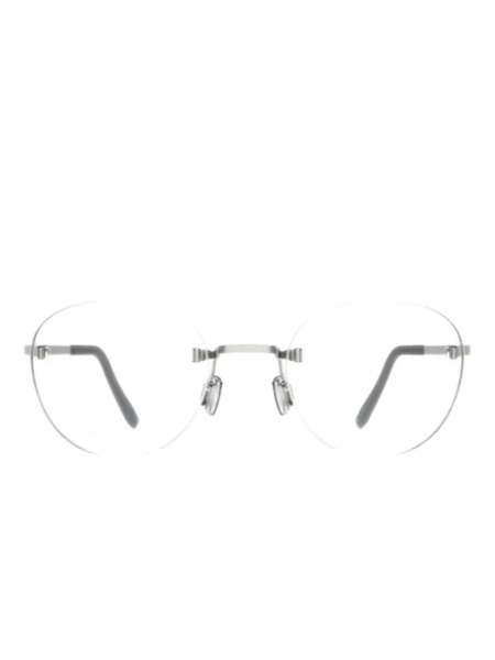  Blackfin Round-frame Glasses - Silver 