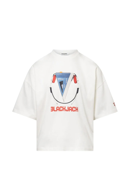  Blackjack Crew-neck T-shirt - White 