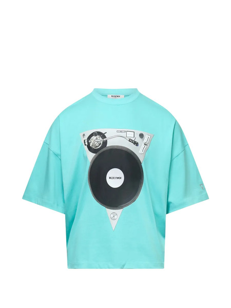  Blackjack Turntable Graphic T-shirt - Blue 
