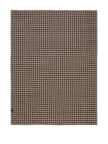  Blacksaw Grid-pattern Blanket (200cm X 150cm) - Brown 