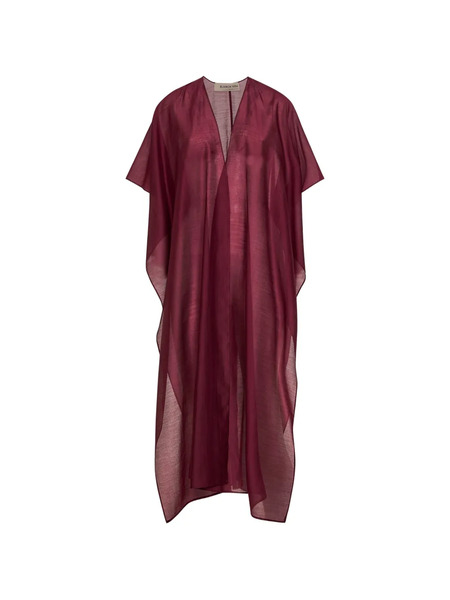  Blanca Vita Open-front Coat - Red 