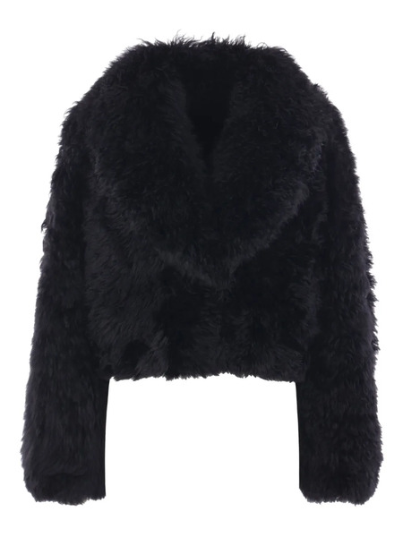  Blancha Cashmere Coat - Black 