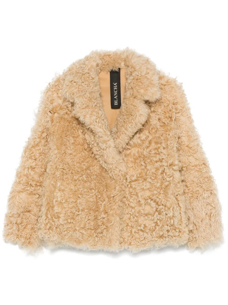  Blancha Shearling Jacket - Brown 