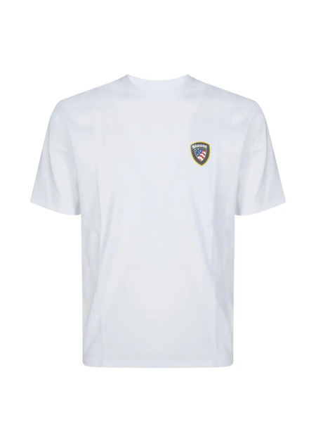  Blauer Appliqué T-shirt - White 