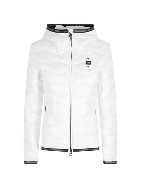  Blauer Camelia Hooded Quilted Jacket - White 
