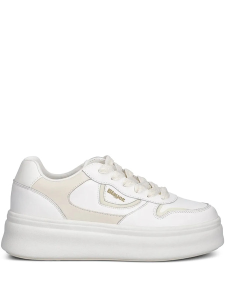  Blauer Emery Leather Sneakers - White 