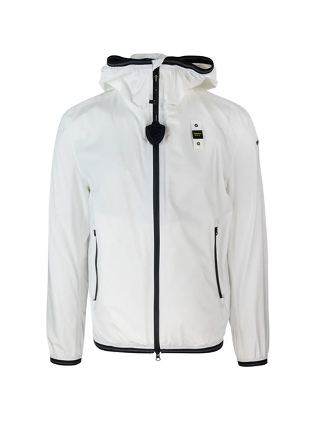  Blauer Farrin Zip-up Hooded Jacket - White 