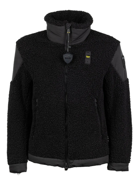  Blauer Hazelwood Zip Fleece Coat - Black 