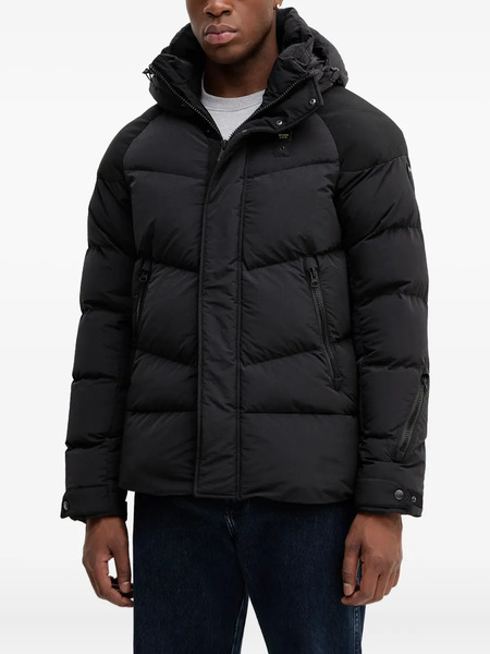  Blauer Hooded Jacket - Black 