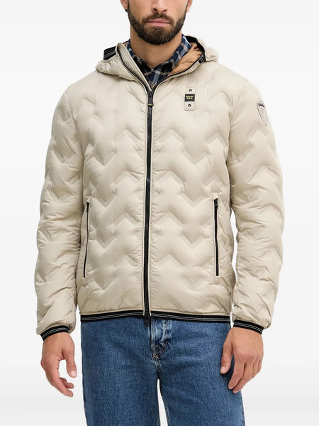  Blauer Hooded Jacket - Neutrals 