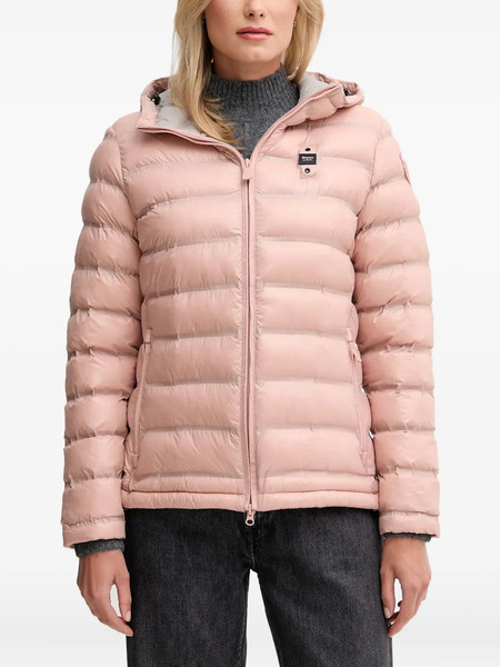  Blauer Hooded-neckline Padded Jacket - Pink 