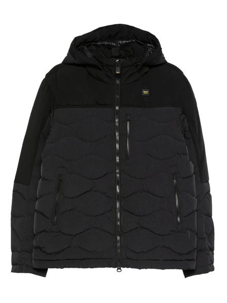  Blauer Hooded Quilted Jacket - Black 