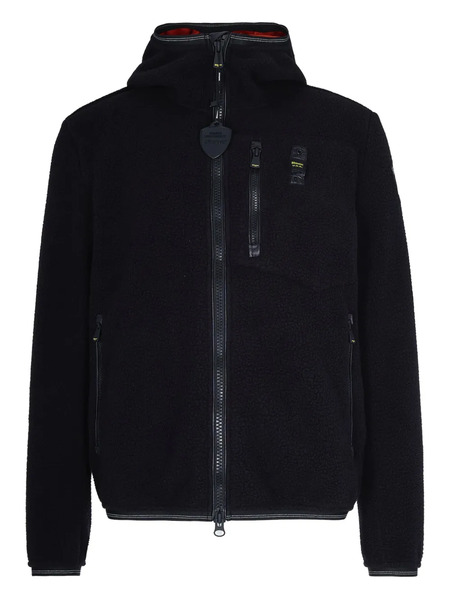  Blauer Hooded Zip-up Jacket - Black 