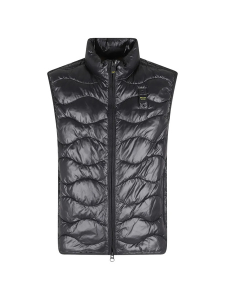  Blauer Logo-patch Gilet - Black 
