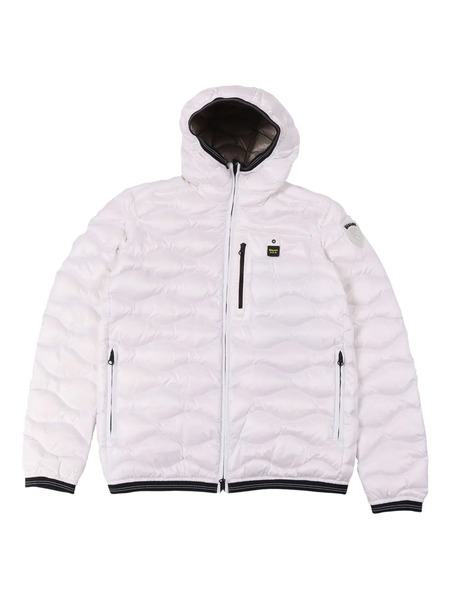  Blauer Padded-design Jacket - White 
