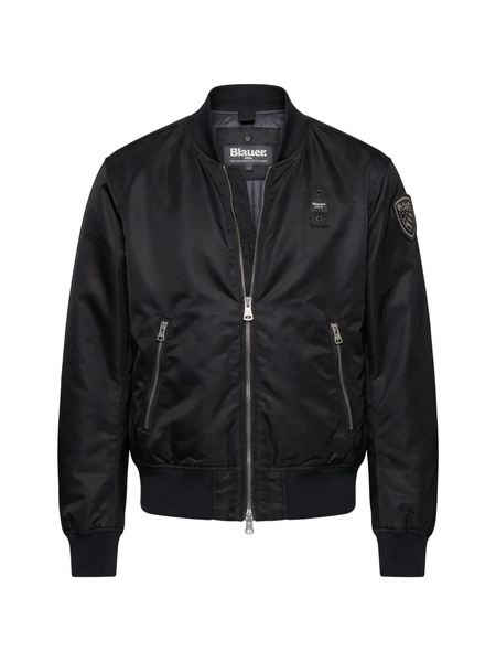  Blauer Zip Bomber Jacket - Black 