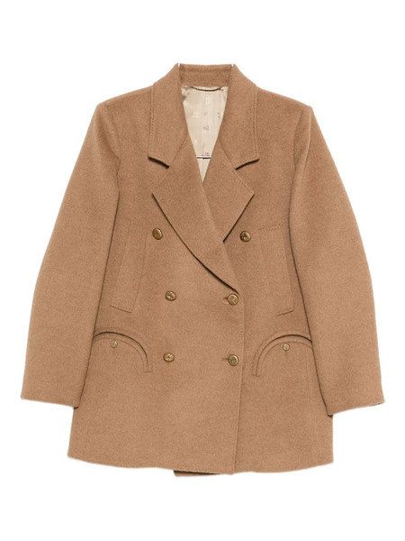  Blazé Milano Double-breasted Blazer - Brown 