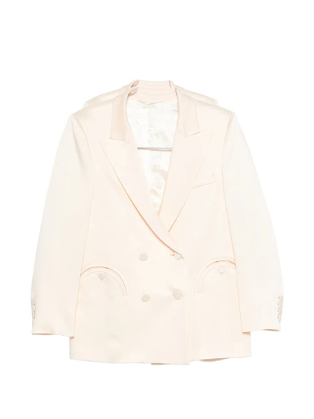  Blazé Milano Double-breasted Blazer - Neutrals 