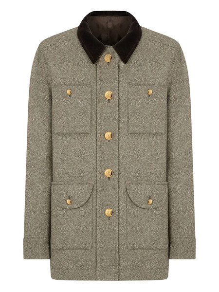  Blazé Milano Lokai Button-fastening Jacket - Green 