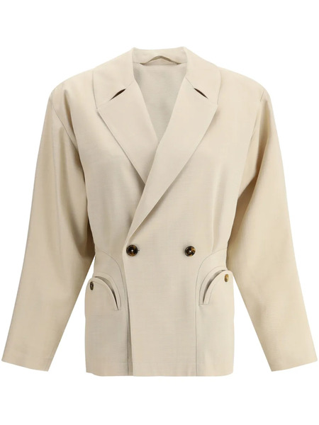  Blazé Milano Sheena Blazer - Neutrals 