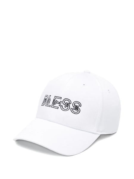  Bless Embroidered Cap - White 