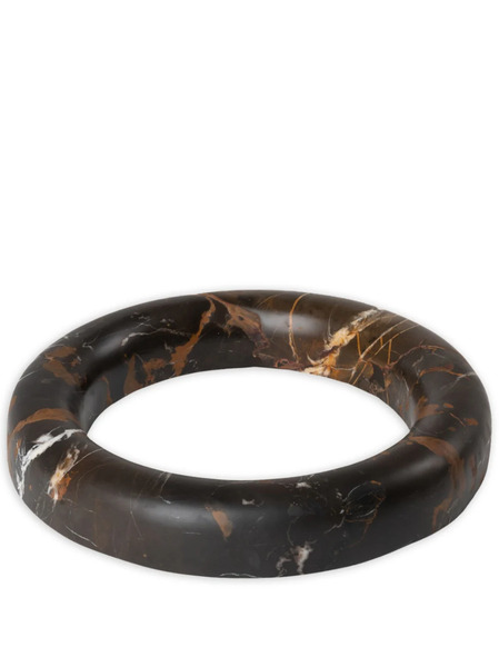  Bloc Studios Large Marmo Donuts Decorative Object - Brown 
