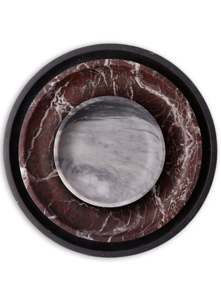  Bloc Studios X Sunnei Set Of Three Plates - Black 