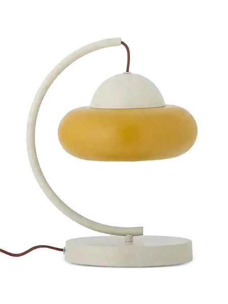  Bloomingville Bubble Curved Table Lamp - White 