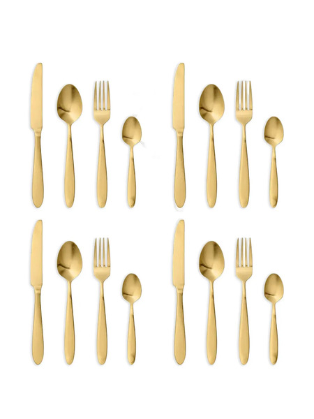  Bloomingville Cutlery Set (4-person Setting) - Gold 