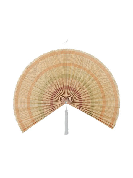  Bloomingville Jaime Striped Tassel Wall Decor - Neutrals 
