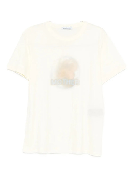  Bluemarble Blurred Mother Earth T-shirt - Yellow 