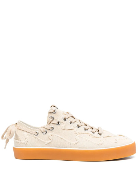  Bluemarble Kelly Frayed Detailed Sneakers - Neutrals 