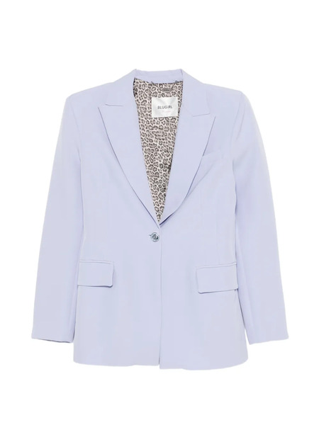  Blugirl Belted Single-breasted Blazer - Purple 