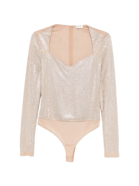  Blugirl Crystal-embellishment Bodysuit - Neutrals 