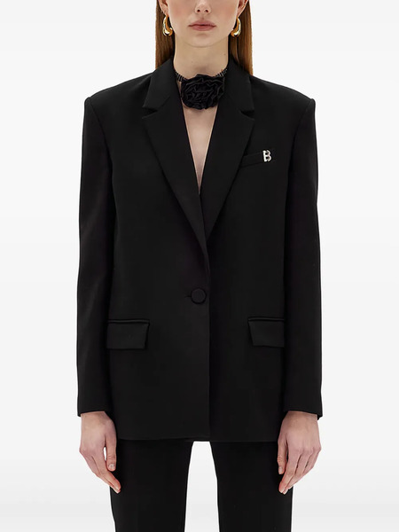  Blugirl Single-breasted Blazer - Black 