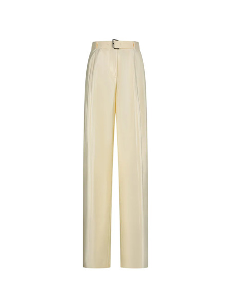  Blumarine Belted Trousers - Neutrals 