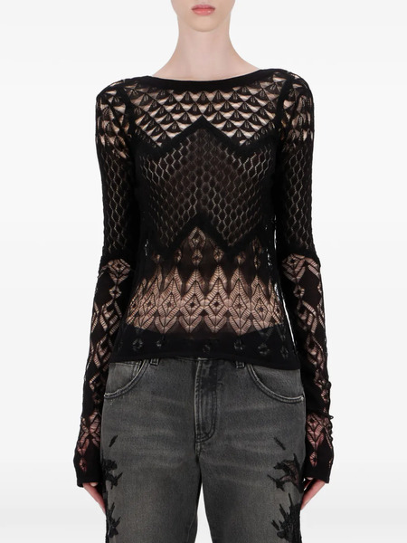  Blumarine Black Sweater 