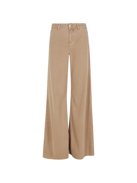  Blumarine Button Wide-leg Jeans - Neutrals 