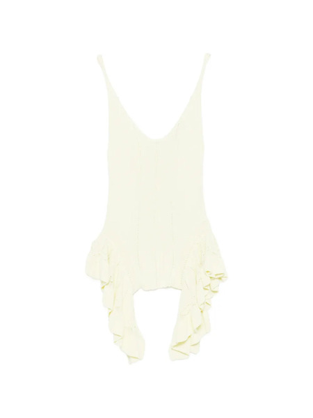  Blumarine V-neck Top - Yellow 