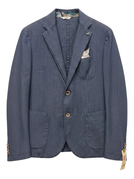  Bob Single-breasted Blazer - Blue 