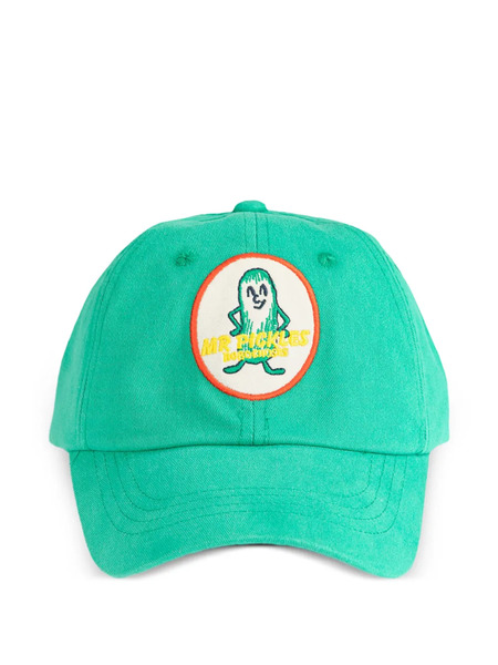  Bobo Choses Appliqued Baseball Cap - Green 